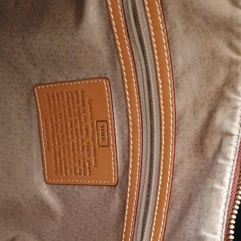 Tous Beige and Brown Shoulder Bag - Picture 13 of 16